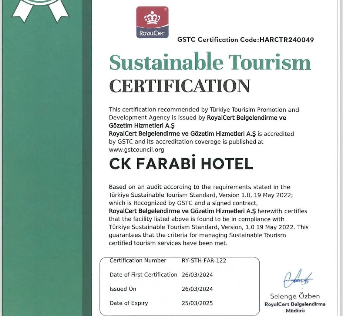 Ck Farabi Hotel Ankara